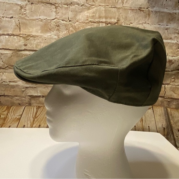 Men’s Classic News Boy Flat Hat -Army Green - Picture 11 of 13